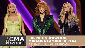 Watch Miranda Lambert, Reba McEntire, & Carrie Underwood's Loretta Lynn Tribute At The CMA Awards