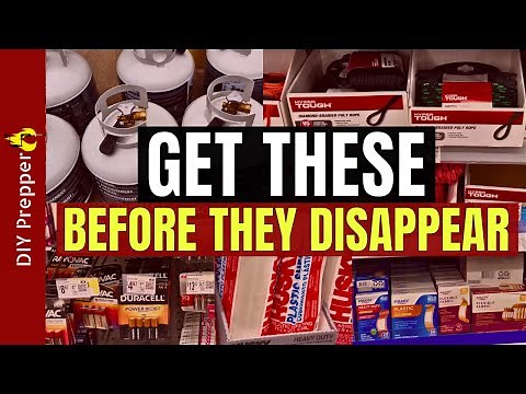 Items That Will VANISH FIRST When Things Get BAD