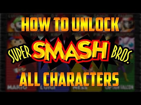 Super Smash Bros. (N64) - How to Unlock All Characters