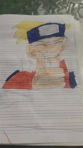 Naruto kid drawing