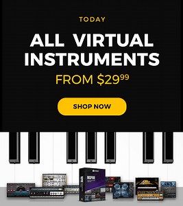 Waves Audio Virtual Instruments on sale from $29.99 USD
