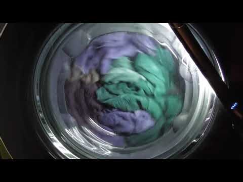 LG AiDD Steam Washer, Full load of towels on Speed14 as a Prewash and TurboWash39 cycle at 60