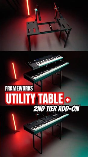 Frameworks Utility Table + 2nd Tier 🛠️ #shorts