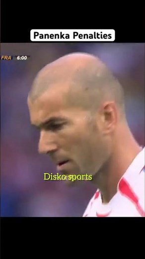 Zidane Panenka Penalty kick 🪄#football #zidane#kick #penenka#penalty