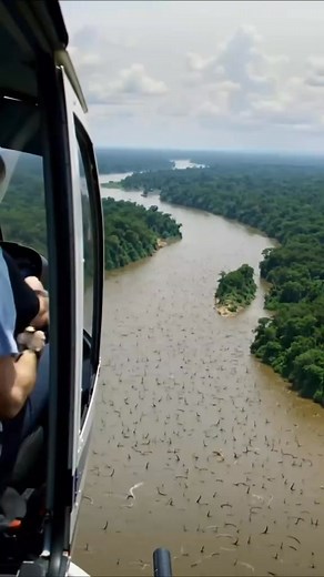 #Sungai Amazone penuh dengan Ular Anakonda beranak Pinak . | Ryste Borauli Tambun