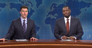 'SNL': Donald Trump Gets 'Closing Time' Montage on 'Weekend Update'