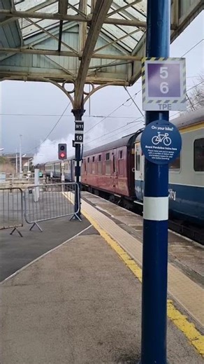 34067 Tangmere Racing Through Penrith Station 🚂💨 28/3/2026