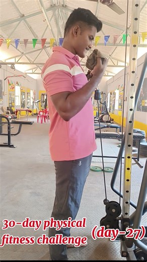 #30-day physical fitness challenge #gymvideos #motivation #bycepsworkout #hit songs