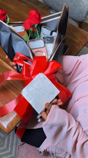 Safeera Abba on Instagram: "A Valentine surprise that meant a lot 🤍 Sourced from @theracases"