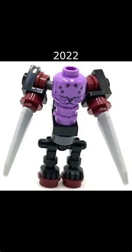 LEGO Marvel Miek Minifigure Evolution