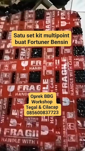 Satu set kit Konverter multipoint meluncur untuk Fortuner bensin #bbg #mobilgas #bahanbakargas #fortuner | Adib Khafia