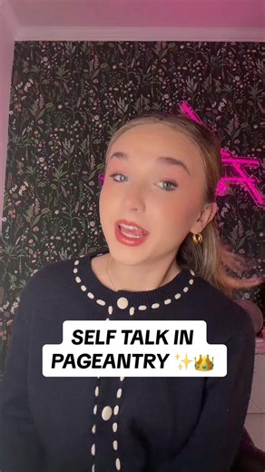 I could talk ALL day long about how much your thoughts control our actions, mood, and performance!! We are so much more powerful than we think we are! Use your words to build yourself up! #pageant #missamerica #pageanttok #selftalk