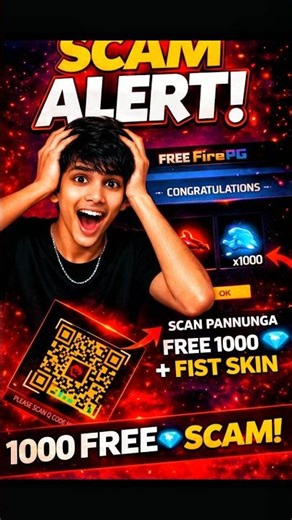 Free Fire QR Code Scam Exposed 🔥 Truth Revealed 😳