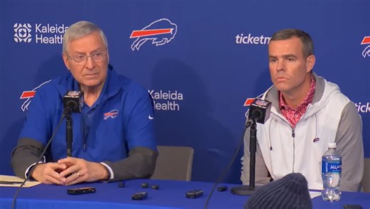 Bills address firing of head coach Sean McDermott during press conference