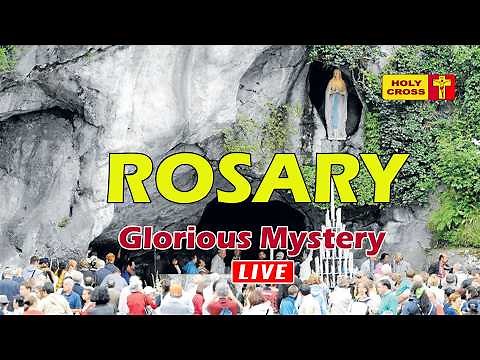 🔴 LIVE -01-03-2026 @ Holy Rosary from Lourdes Grotto | Glorious Mystery | Holy Cross Tv