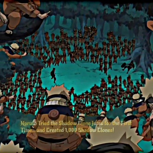 THE KING OF SHADOW CLONES IS NARUTO! 👑