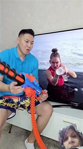 I've guns prank 😂✨🤣