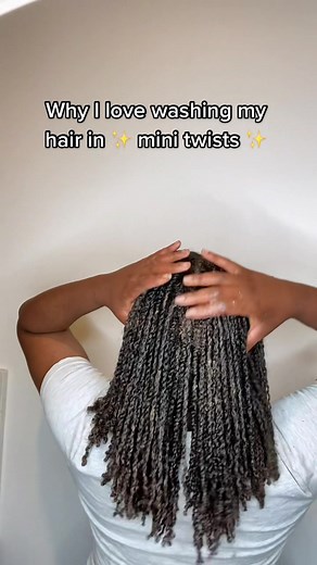 Easy Wash Day Routine for Mini Twists