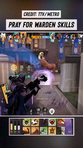 Pray for Warden's skills 🙏🥲 #deadlock #deadlockclips
