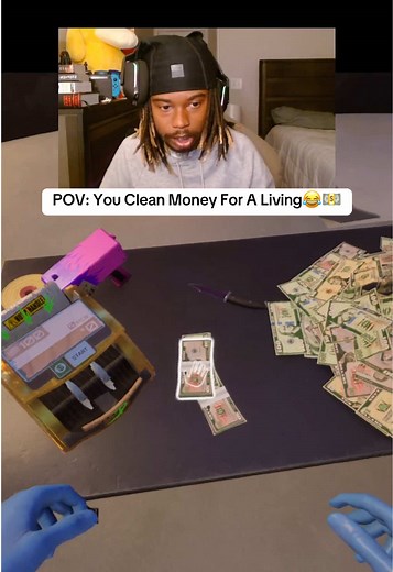 POV: Cleaning Money in a Fun Simulator Game