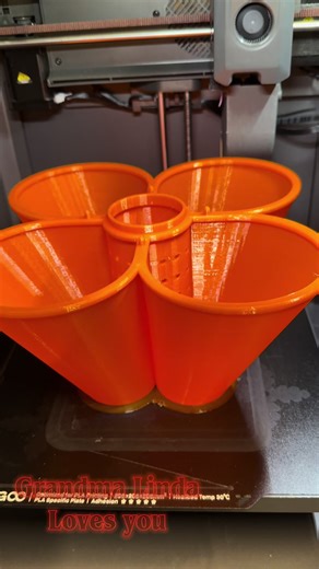 Grandma Linda Loves you #3DPrintingLove #PrintedWithLove #GrandmaVibes #3DPrintFamily #MakersWithHeart