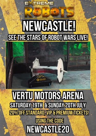 49 reactions · 17 comments | Newcastle! See the stars of Robot Wars...