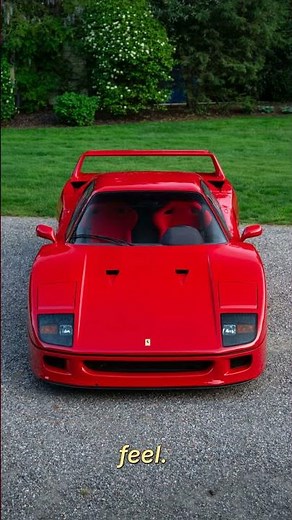Ferrari F40 — Luxury Deleted.