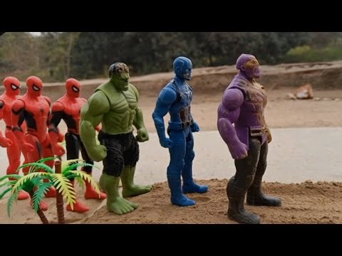 AVENGERS SUPERHERO GAME, MARVEL SPIDER-MAN, HULK, CAPTAIN AMERICA, THOR, IRON MAN, VENOM, THANOS 6
