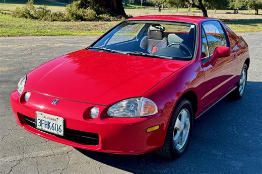 No Reserve: One-Owner 1993 Honda Civic Del Sol Si 5-Speed