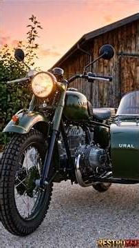 I Restored a Junkyard Ural Sidecar Motorcycle to Factory Condition (Satisfying ASMR)