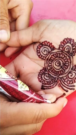 Simple mehandi Front hand/ mehandi Short #hennadesign Mehandi designs