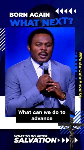 24K views · 1.5K reactions | You're born again what's next? Pastor John explains what to do after being born again. | Pastor John Anosike | Facebook