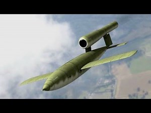 V-1 Vengeance (Vergeltungswaffen) Weapon Buzz Bomb Rocket Missle 1944–1945