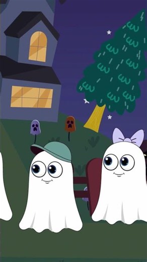 Five Little Ghosts | 5 Little Ghost Went Out One Night | Song For Kids | #fivelittleghost #ghosts