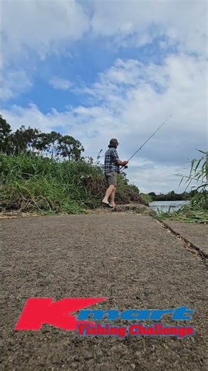 Day 0 - Kmart fishing challenge #fishing #challenge #cheap