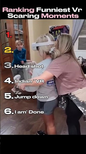 Ranking top 6 funniest Vr fall moment Last is crazy 🤣🤣
