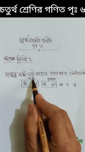 Rules for writing numbers. Fourth grade mathematics page 06. #maths #education