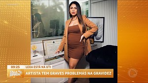 1.7M views · 10K reactions | A cantora Lexa, grávida de seis meses, está internada na UTI, em São Paulo. O estado de saúde da artista foi considerado delicado porque ela enfrenta um quadro comum e perigoso para as grávidas: a pré-eclampsia. A doença, que altera a pressão arterial, acontece normalmente após a 20ª semana de gravidez. Saiba mais. #FalaBrasil | RECORD | Facebook