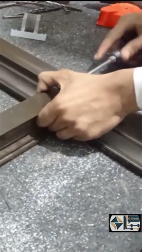 الطريقة الصحيحة لتقطيع وتجميع مشترك الألومنيوم | شغل فنادق! ✨