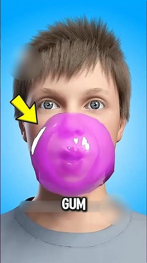 🍬 Swallow Gum? Here’s What Really Happens Inside Your Body!