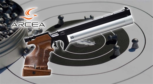 Pistola PCP Arcea Snowpeak PP20 para competición
