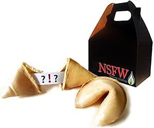 NSFW Fortune Cookies: Inappropriate Edition (Insulting Adult Content) Gift Box (20 Count)