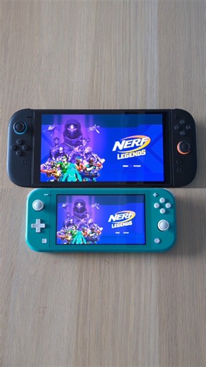 NERF Legends- Nintendo Switch 2 vs Switch Lite Speed Comparison