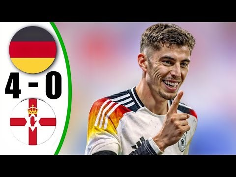 🔥 Germany vs Northern Ireland 4-0- All Goals & Highlights | 2025 ⚽