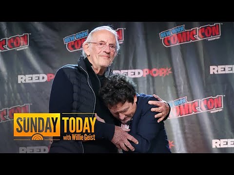 ‘Back to the Future’ Stars Michael J. Fox, Christopher Lloyd Reunite