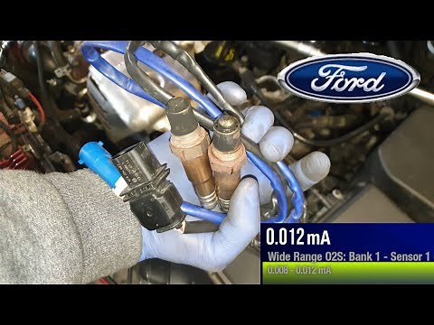 1.0 Ford Focus mk3 Oxygen Sensors Replacement & Removal quick Test