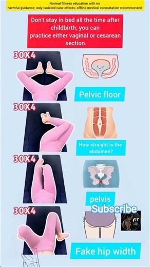 Heal Your Body After Childbirth | Postpartum Pelvic Floor Workout