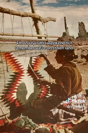 know the history of the land you reside in and be safe #4thofjuly #nativeamerican #indegenous