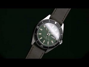 New Timex Waterbury Dive Automatic 40mm Leather Strap Watch - TW2V24700 #timex