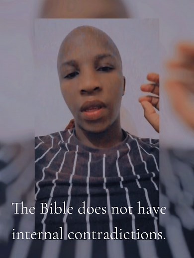 When you study the Bible you will find that there are no internal contradictions. #biblia #bibleverse #Christiancontent #tiktoksouthafrica #tik_tok #fyp #TheBible #exegesis